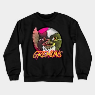 Gremlins Exploring The Darkly Comedic Side Of 80s Cinema Crewneck Sweatshirt